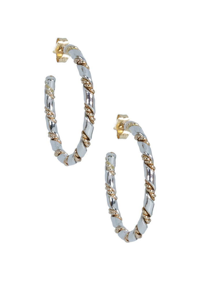 Thick Renaissance Hoop Earrings - EH5