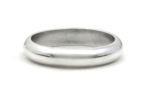 Plain Silver Ring, heavy weight