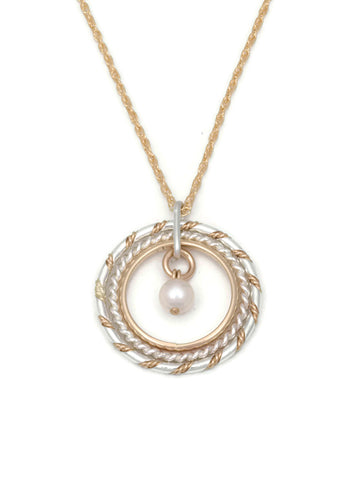 Fra Angelico Necklace - White Pearl