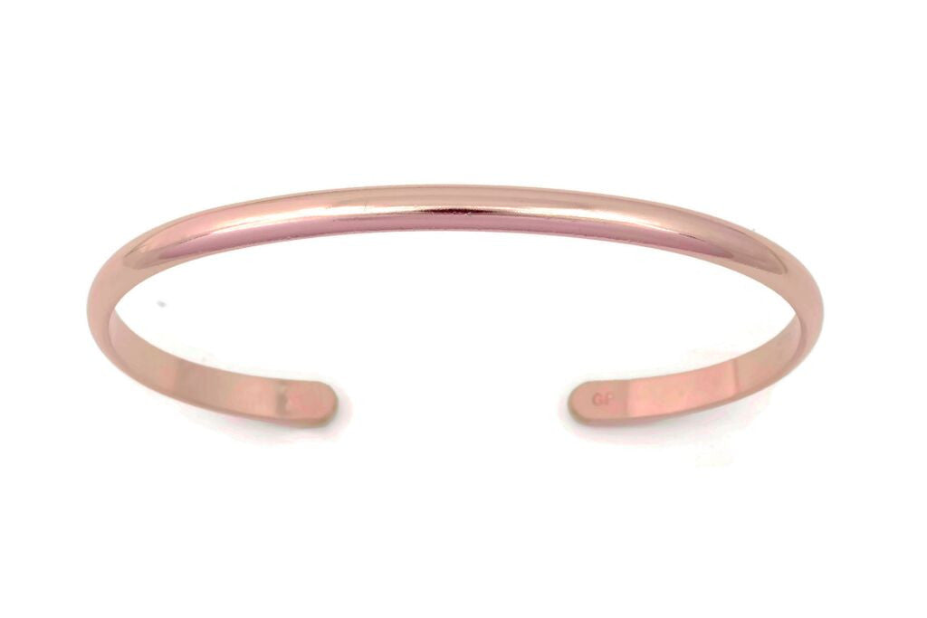 Plain Rose Gold Bracelet - BM2r - TaberStudios